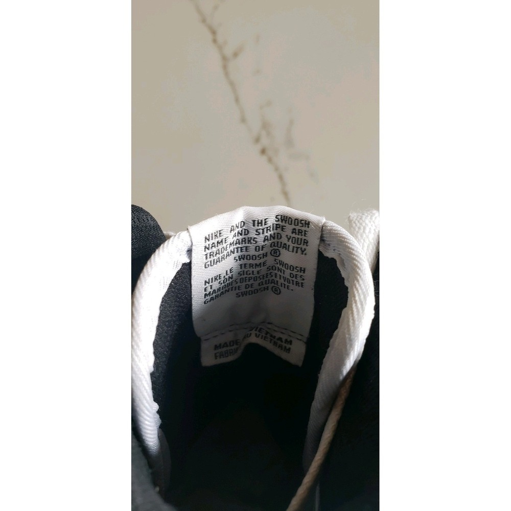 Nike Air Force 1 High Top Sneakers Mens 10 Black White Gum Panda by You Custom - Picture 7 of 7